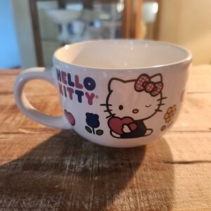 Hello Kitty Mug with Pink and Blue Accents